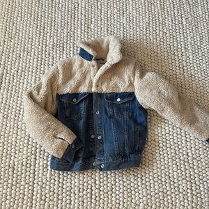 Sherpa + Jean jacket